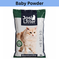Josi Bentonite Cat Litter – 5L Baby Powder