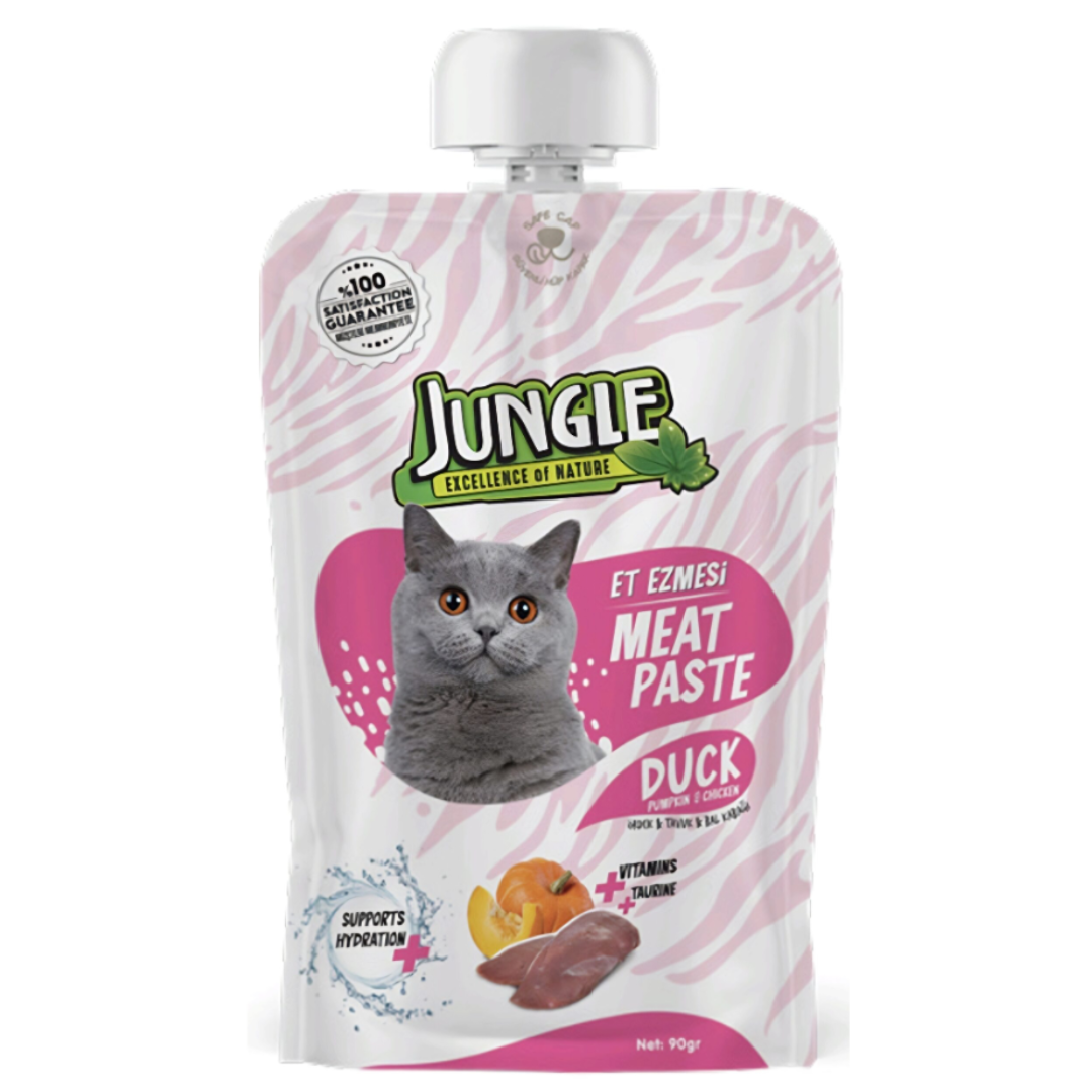 Jungle Meat Paste for Cats - Duck - 90g