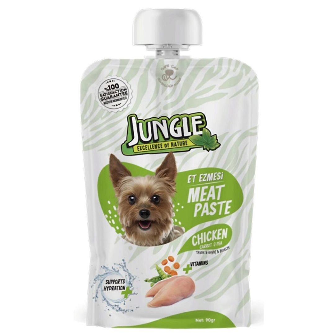 Jungle Meat Paste for Dogs - Chicken - 90g