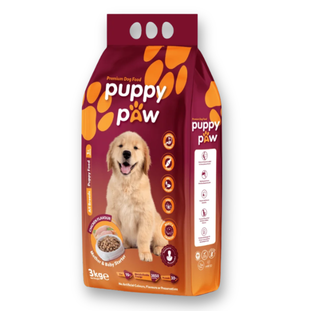 Puppy Paw Dog Food - 3kg
